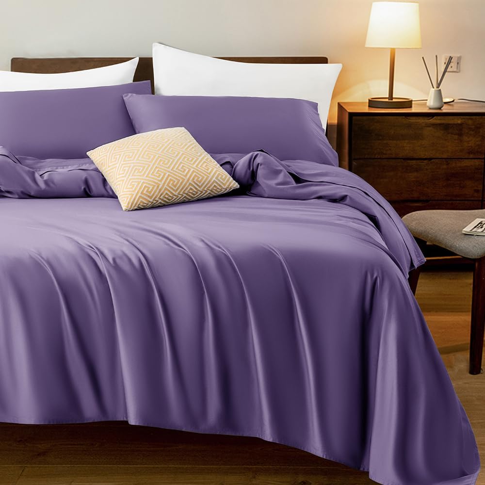 SONORO KATE Bed Sheet Set Super Soft Microfiber 1800 Thread Count