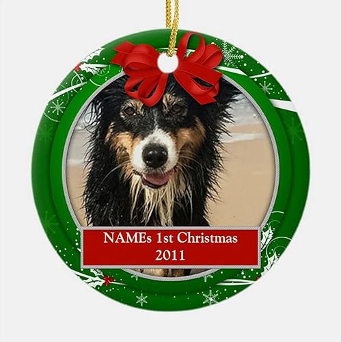 Adorno de Navidad personalizado, adorno para el hogar nuevo 2022, primer adorno de Navidad para bebé, regalos de matrimonio, regalos de boda para