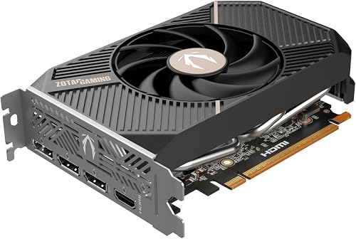 ZOTAC Gaming GeForce RTX 5060 Solo DLSS 4 8 GB GDDR7 128-bit 28 Gbps PCIE 5.0, Scheda grafica ultracompatta SFF-ready, ZT-B50600G-10A - 4