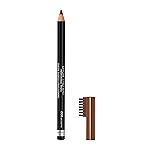 Rimmel London Brow This Way Professional Eyebrow Pencil, Long-Wearing, Highly-Pigmented, Built-In Brush, 006, Brunette, 0.05oz