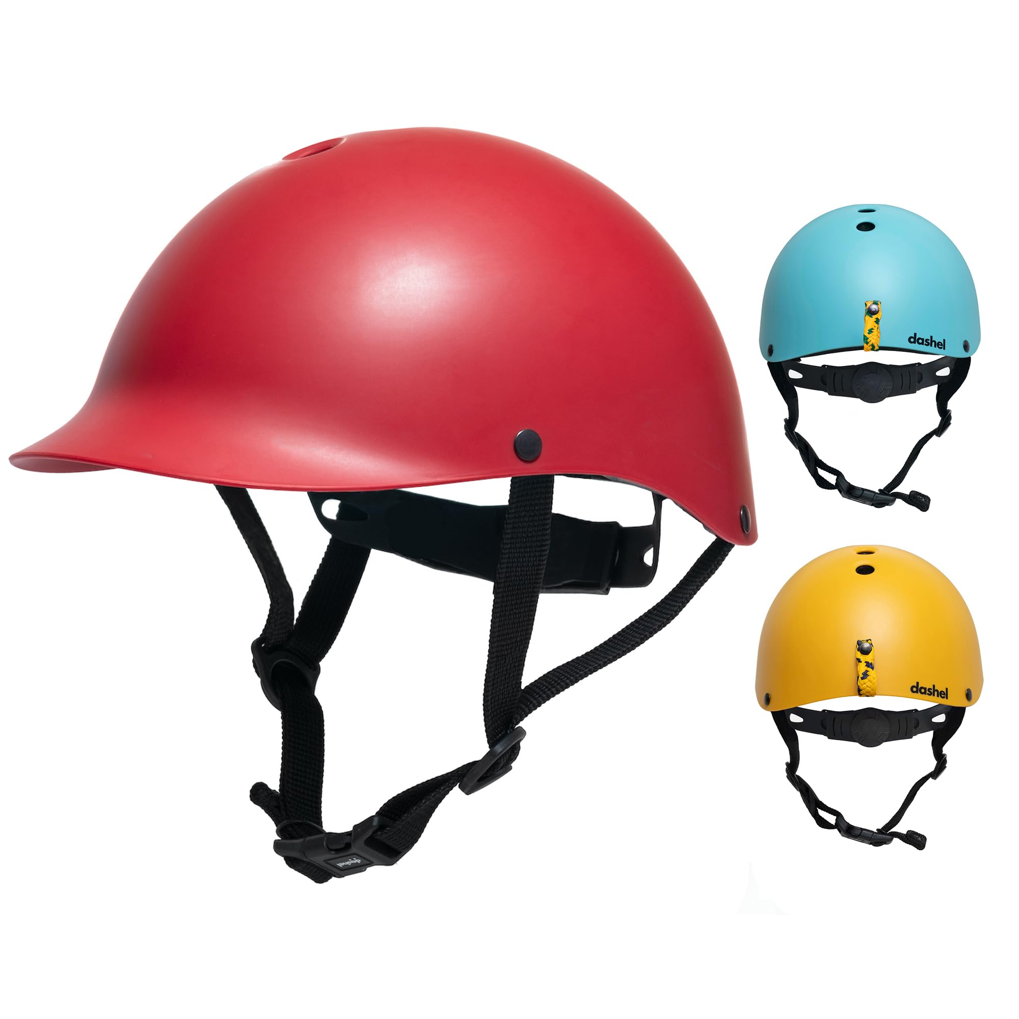 Dashel Eco Casque Vélo Enfant – CE EN1078, fabriqué au Royaume-Uni, Ajustable, Light Loop en Filets fantômes recyclés, pour vélo, Trottinette & Skate (5-8 Ans)