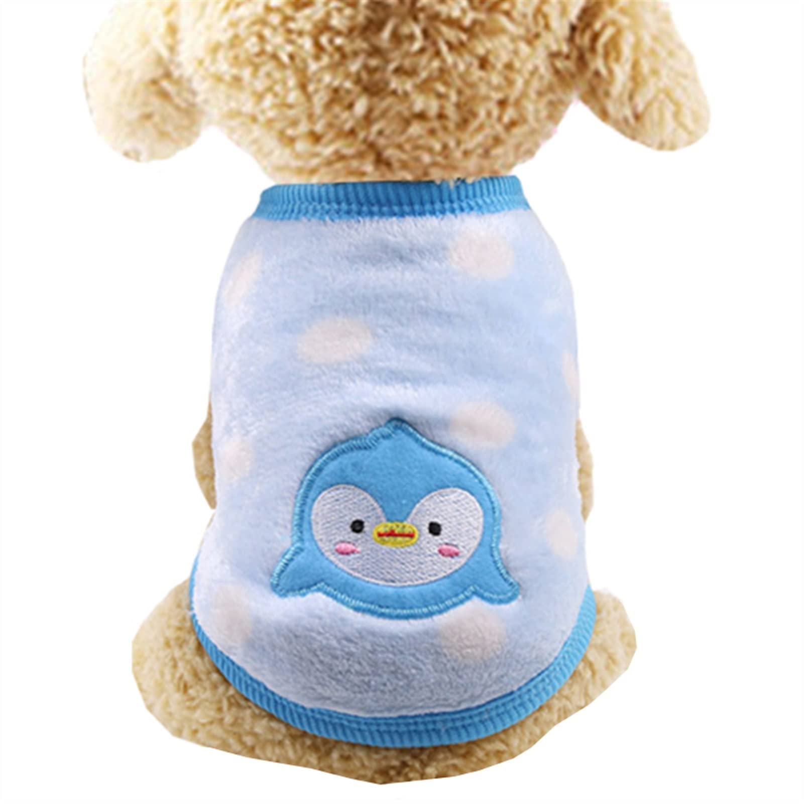 Vêtement chaud en polaire chien chat XL protège votre animal du froid hivernal