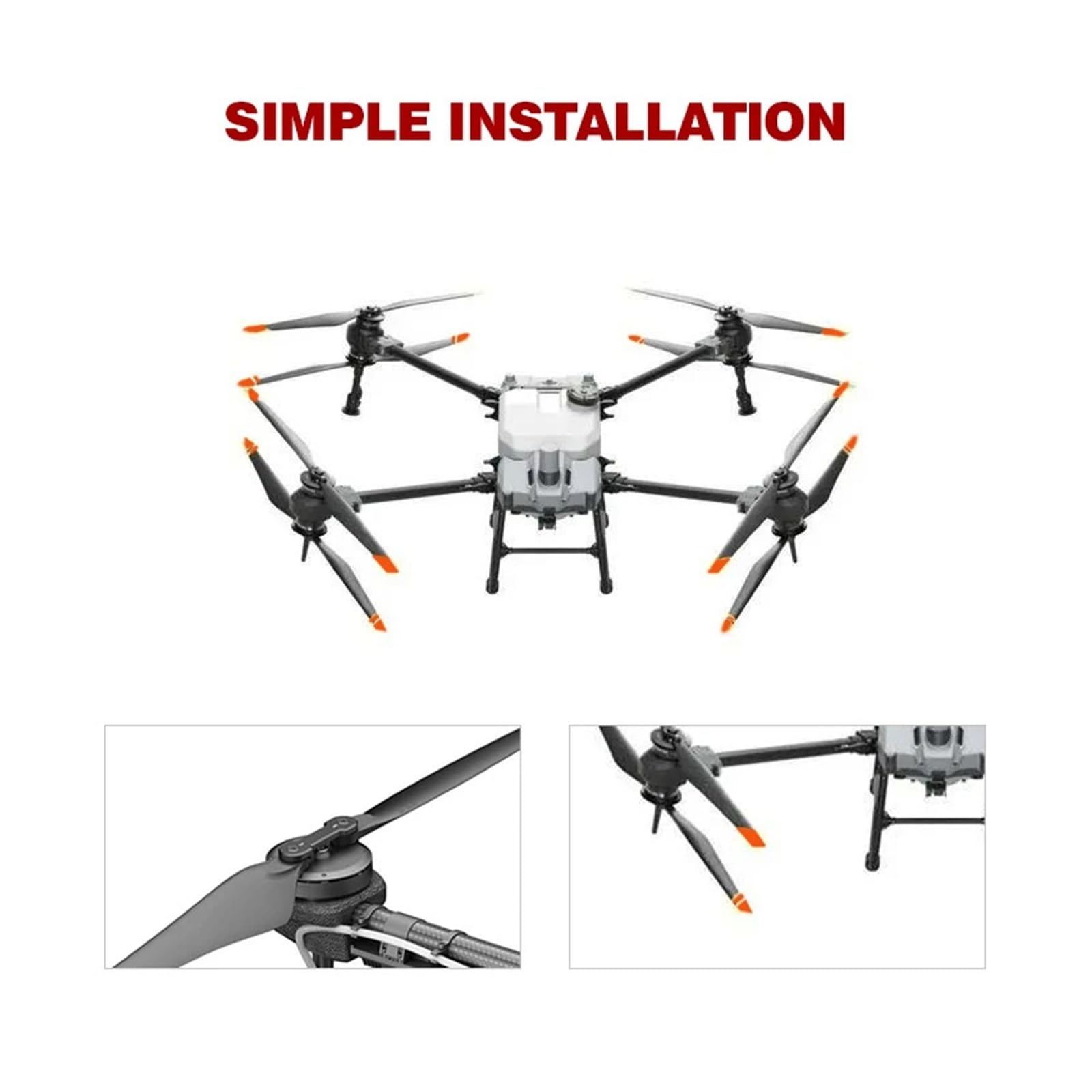 Compatible con dji, Hélices 5413 T20P T40 T50