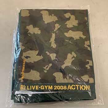 Amazon.co.jp: B'z LIVE-GYM 2008 ACTION タオル 松本孝弘 稲葉