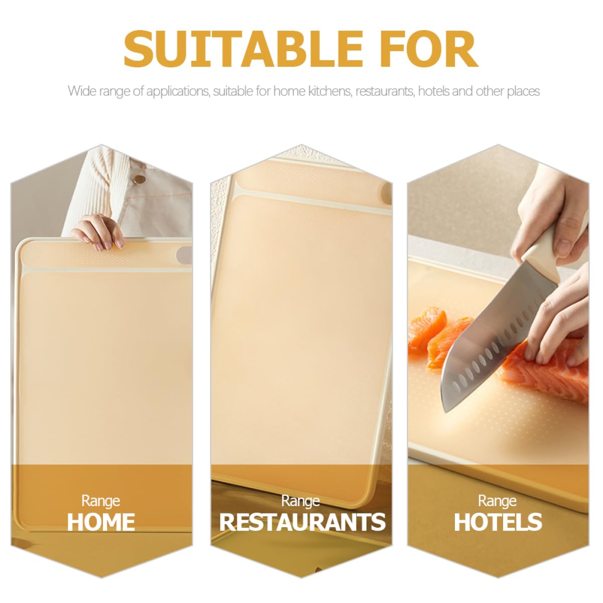 Tagliere Per Carne Forniture Da Cucina Bifacciale Scolapiatti in Plastica Per Verdure Accessorio Pratico E Robusto