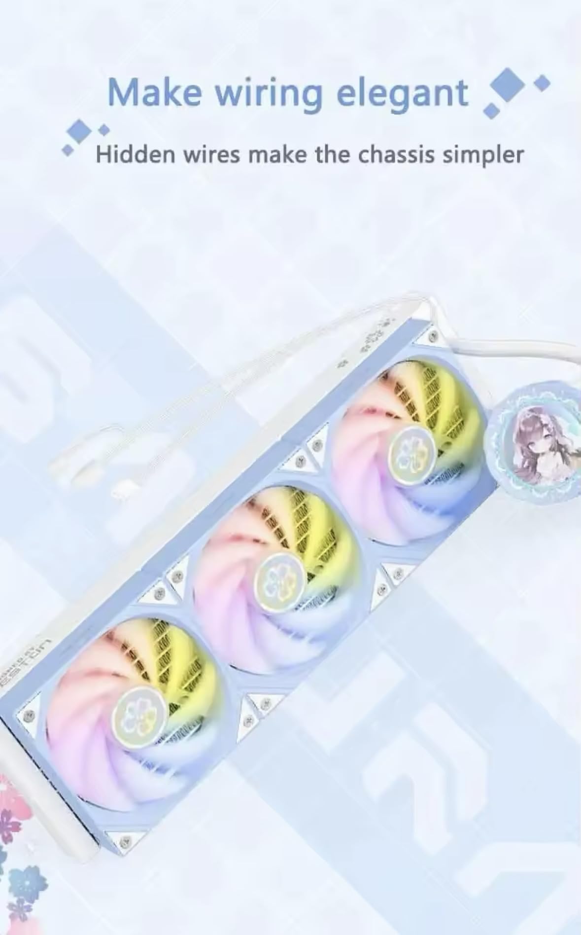 Amazon.co.jp: YESTON 櫻瞳シリーズ YT-360 ARGB 360mm水冷CPUクーラー