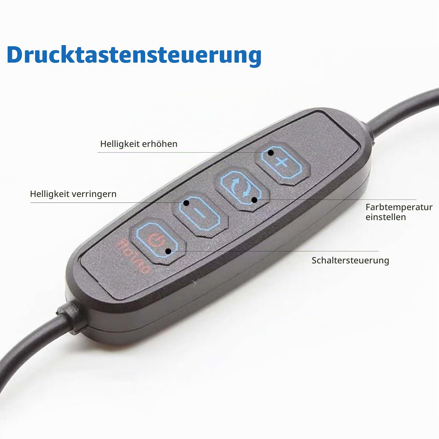 DESHOME Kreis Wandleuchte 100cm Schwarz Rund Wandlampe 3 Lichtfarben+10 Helligkeiten Innen LED Indirekte Beleuchtung Minimalistische Ring Lampe Wand mit USB-Betrieb, für Wohnzimmer-Sofa Büro Geschäft