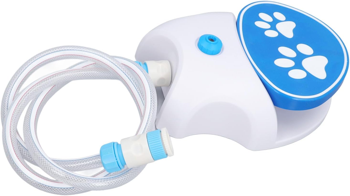 Dog Water Fountain Step On Outdoor Pet Sprinkler Activated Drinking Water Toy Water Dispenser Automatic Dog Water Sprinkler with Hose image 5