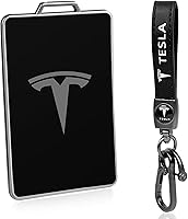 Vista 7 de Key Card Holder Case Compatible with Tesla Model 3 Y X S Key Protector Cover Accessories Decor Trim Gifts