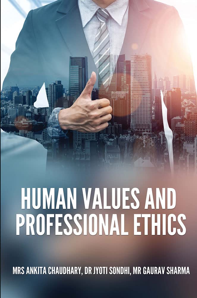 Buy HUMAN VALUES AND PROFESSIONAL ETHICS Book Online at Low Prices in ...