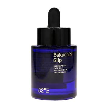 82E Bakuchiol Slip illuminating Face Oil for Women - 1 oz Oil