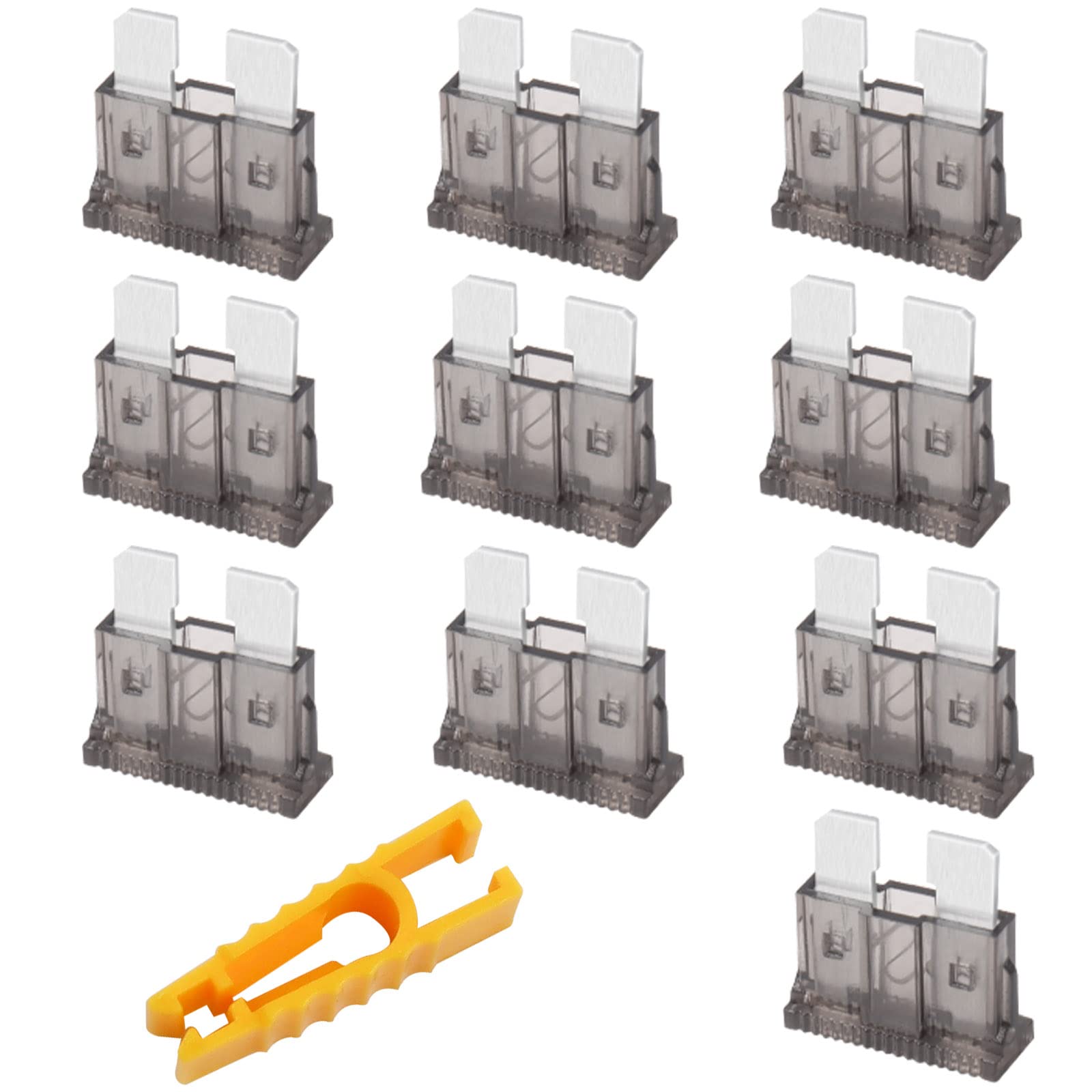 JatilEr Mini Blade Fuses 10 Pcs, 20A, 32V, Automotive Replacement Fuses with Fuse Puller for Car/RV/Truck/Motorcycle/Boat — view 15