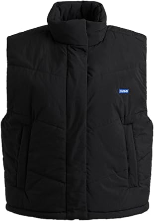 HUGO Women's Logo Badge Lightweight Vest