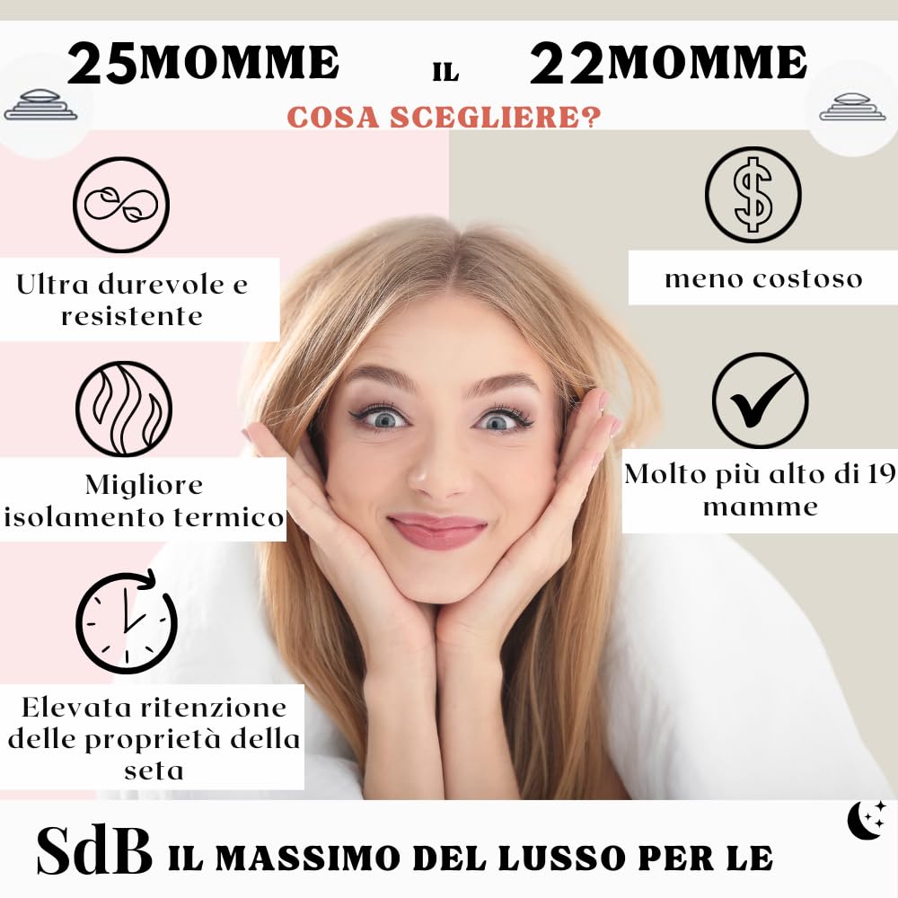 Federa 100% seta naturale dell'albero del gelso 25 Momme grado 6A naturale,pelle bio-sensibile,capelli afro, ricci, grasso,anticaduta,regalo (Tortora, 50x75cm)