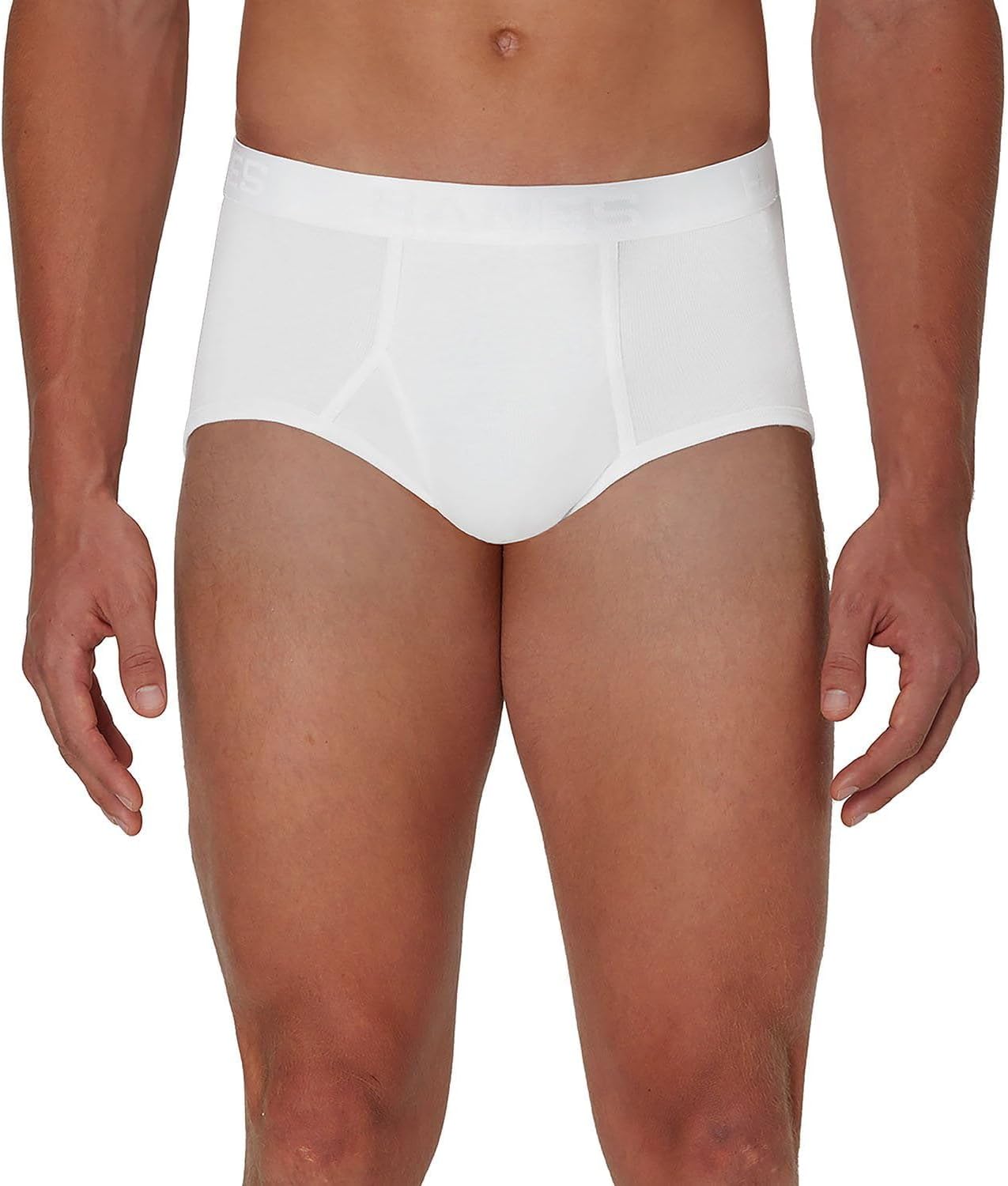 Hanes Men's Underwear Brief Pack, Cotton Mid-Rise Briefs, Moisture Wicking 8 Packs - White - 8 Pack XX-Large