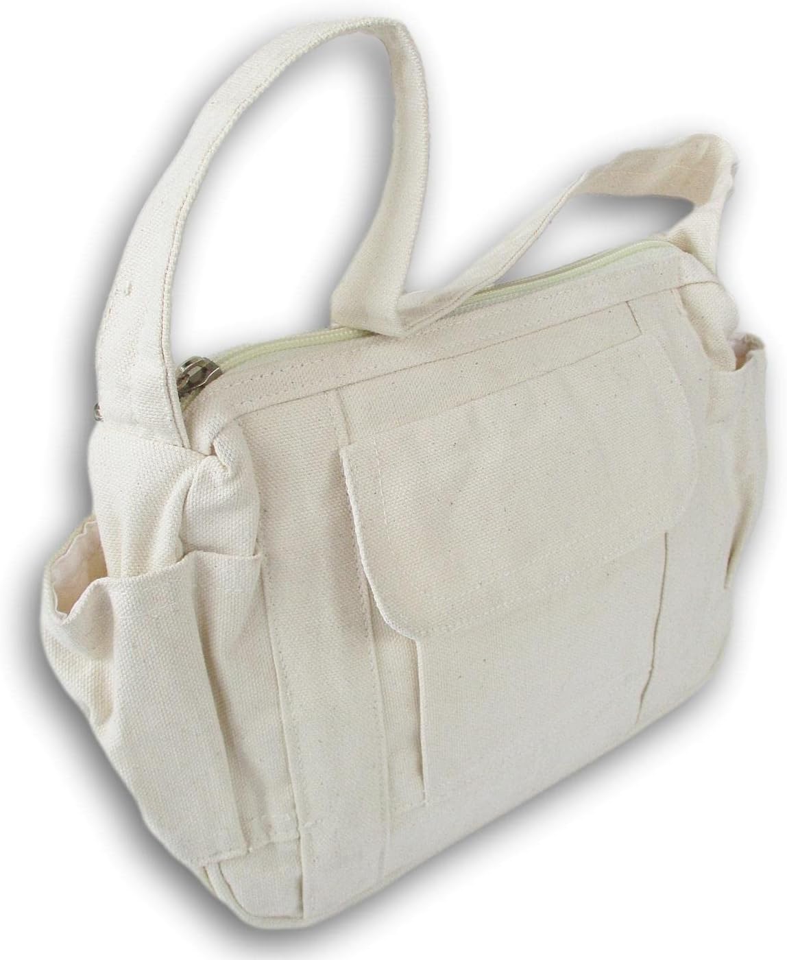 Canvas Shoulder Bag - Small Size - DIY Paint, Stencil, Sew Crafts