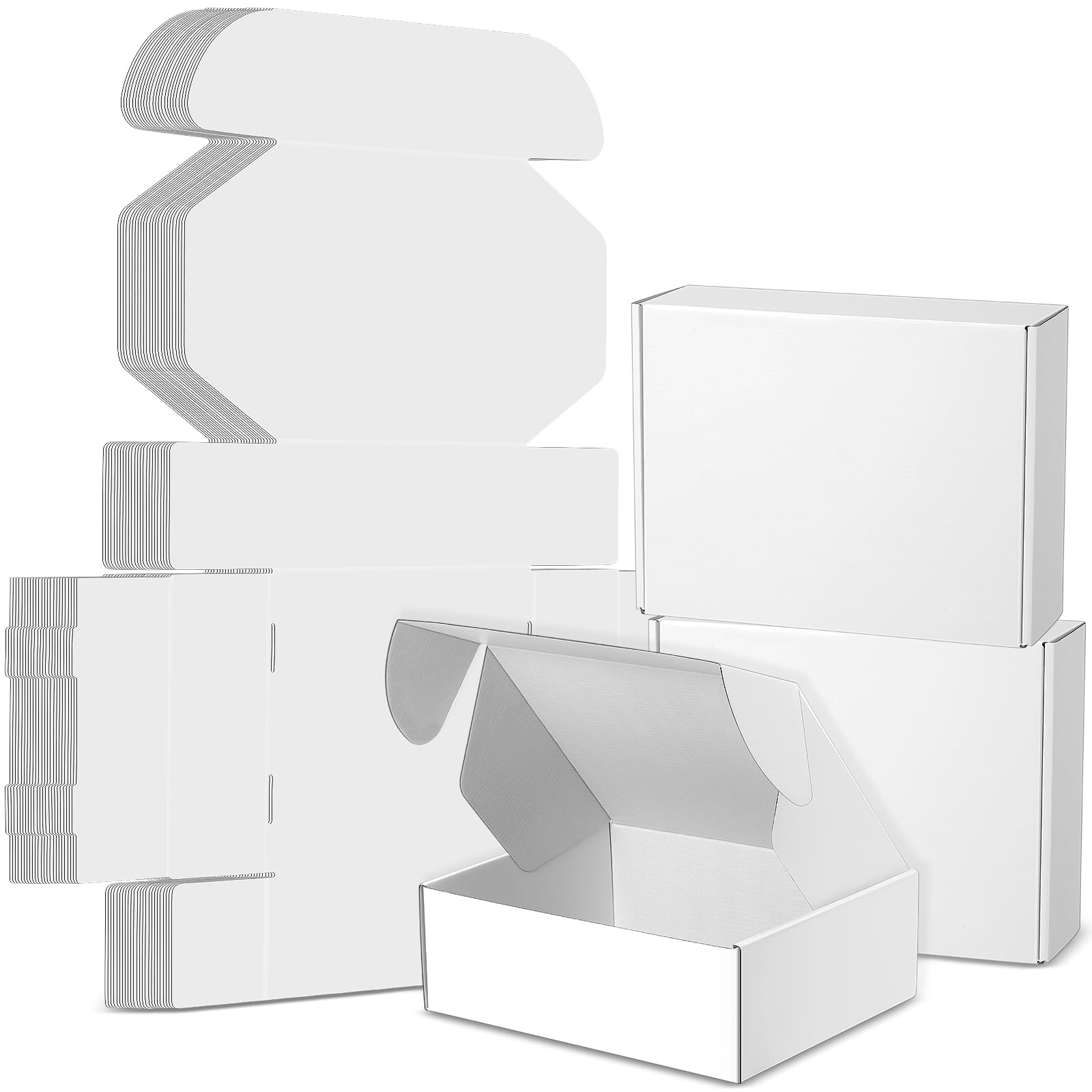 9X6x2 Pulgadas Paquete De 25 Cajas De Envio, Cajas De Carton Corrugado