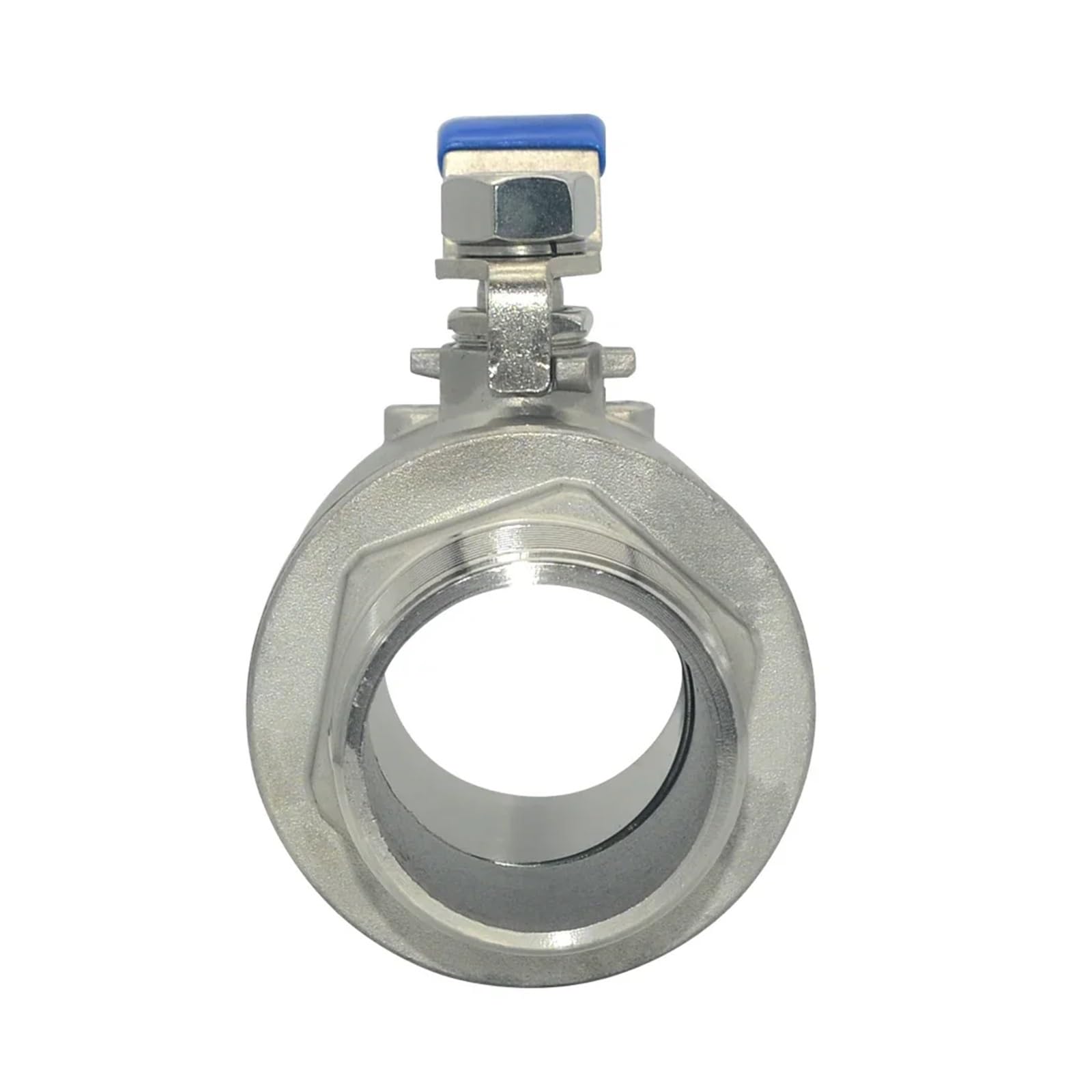 Llave de paso agua Válvula De Bola Dos Piezas Acero Inoxidable 304, Rosca Hembra BSP 1/4, 3/8, 1/2, 3/4, 1 Y 2 Pulgadas(1")