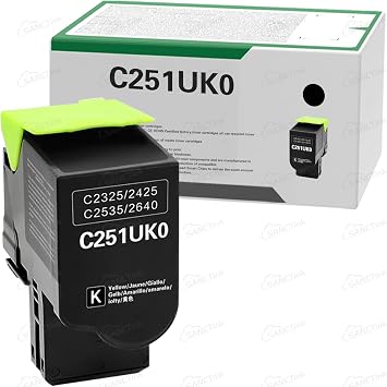 C251UK0 Black Ultra High Yield Toner Cartridge, 1-Pack