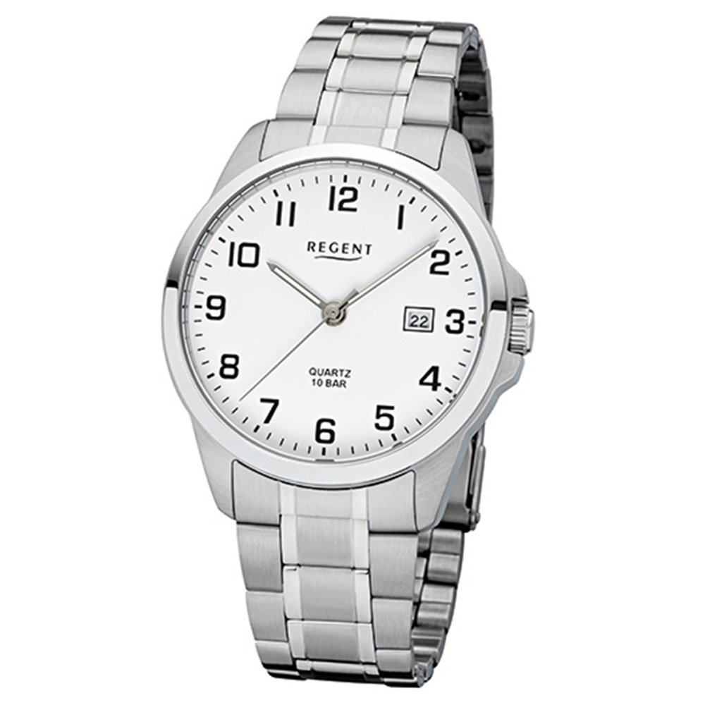Regent Herren Analog Miyota 2115 Uhr mit Edelstahl Armband 11150641