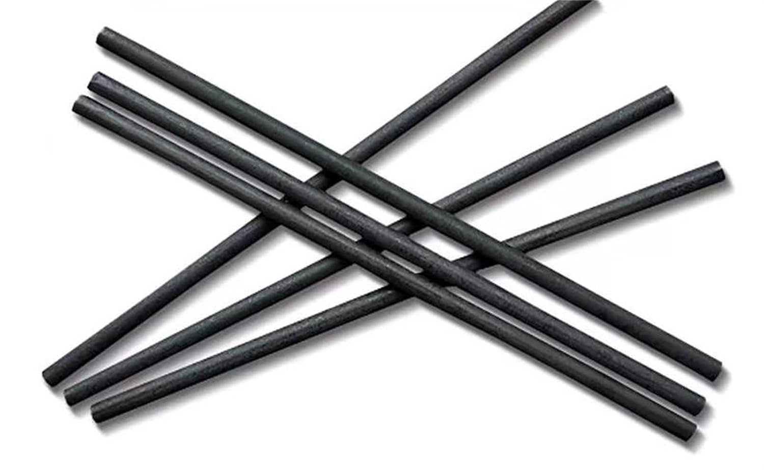Graphite Electrode Bar, 5.9 Inch Crucible Stirring Sticks, Stir Bar Rod for Gold Silver Melting Casting Refining