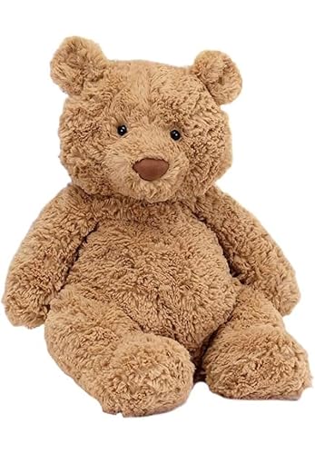 EASELR 10" Bear Stuffed Animals Toy, Cute Brown Bear Plush Soft Bear Plushies Pillow Gifts for Kids Girlfriend Birthday Christmas Mother's Day