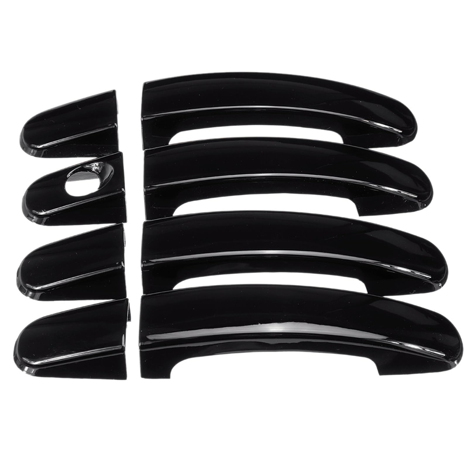 YYTEMD Car 4 Door Exterior Handle Covers for Ford for Focus Mk2 2005-2011 Chrome
