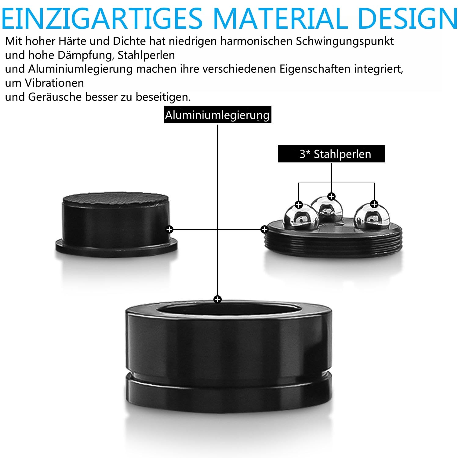 4x HiFi Audio Lautsprecher Subwoofer Isolation Feet Absorber Dämpfer GerätefÜße