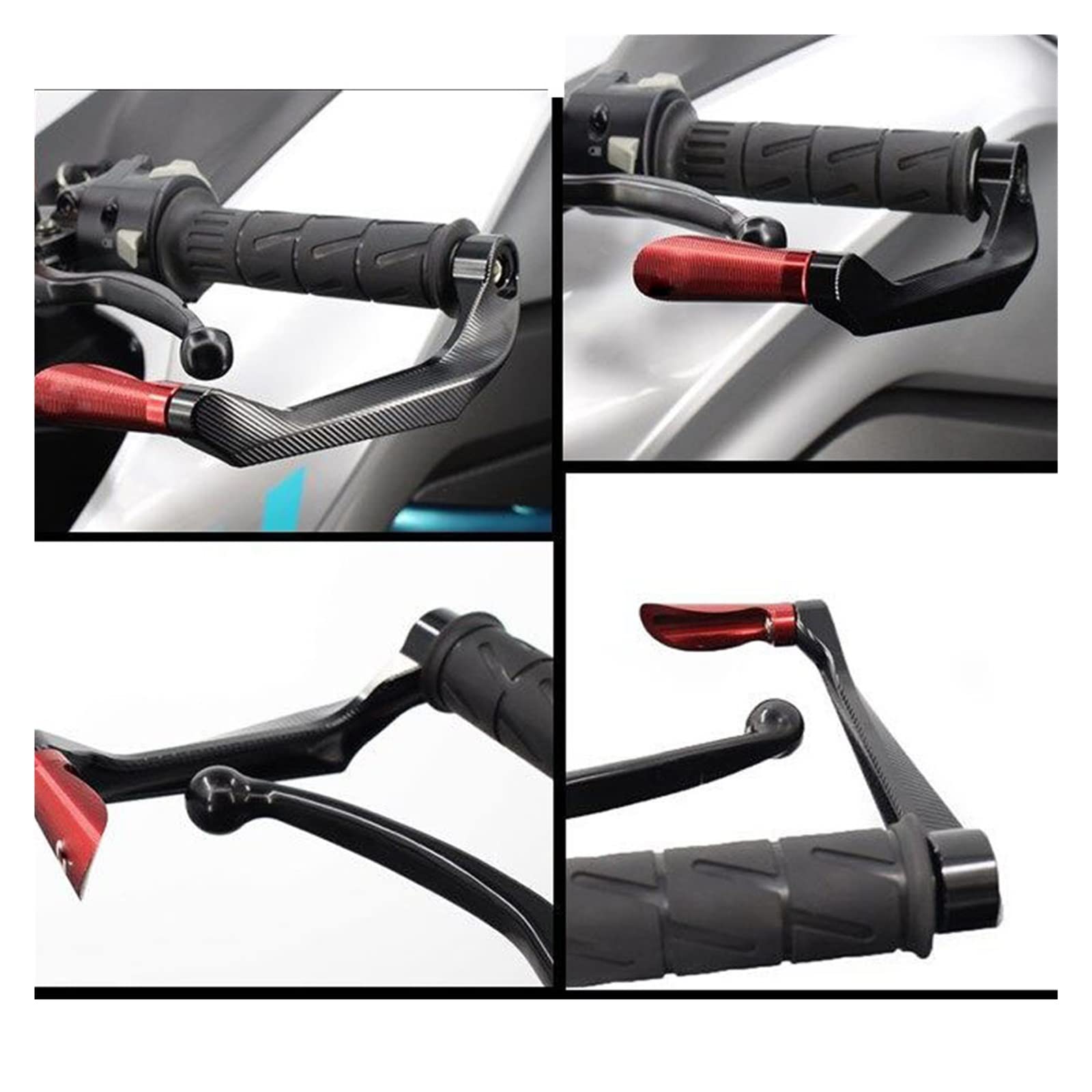 Protezione Leve E Manopole Per Honda CBR600RR 2003-2007 - In Alluminio Rosso, Antiruggine - Foto 7