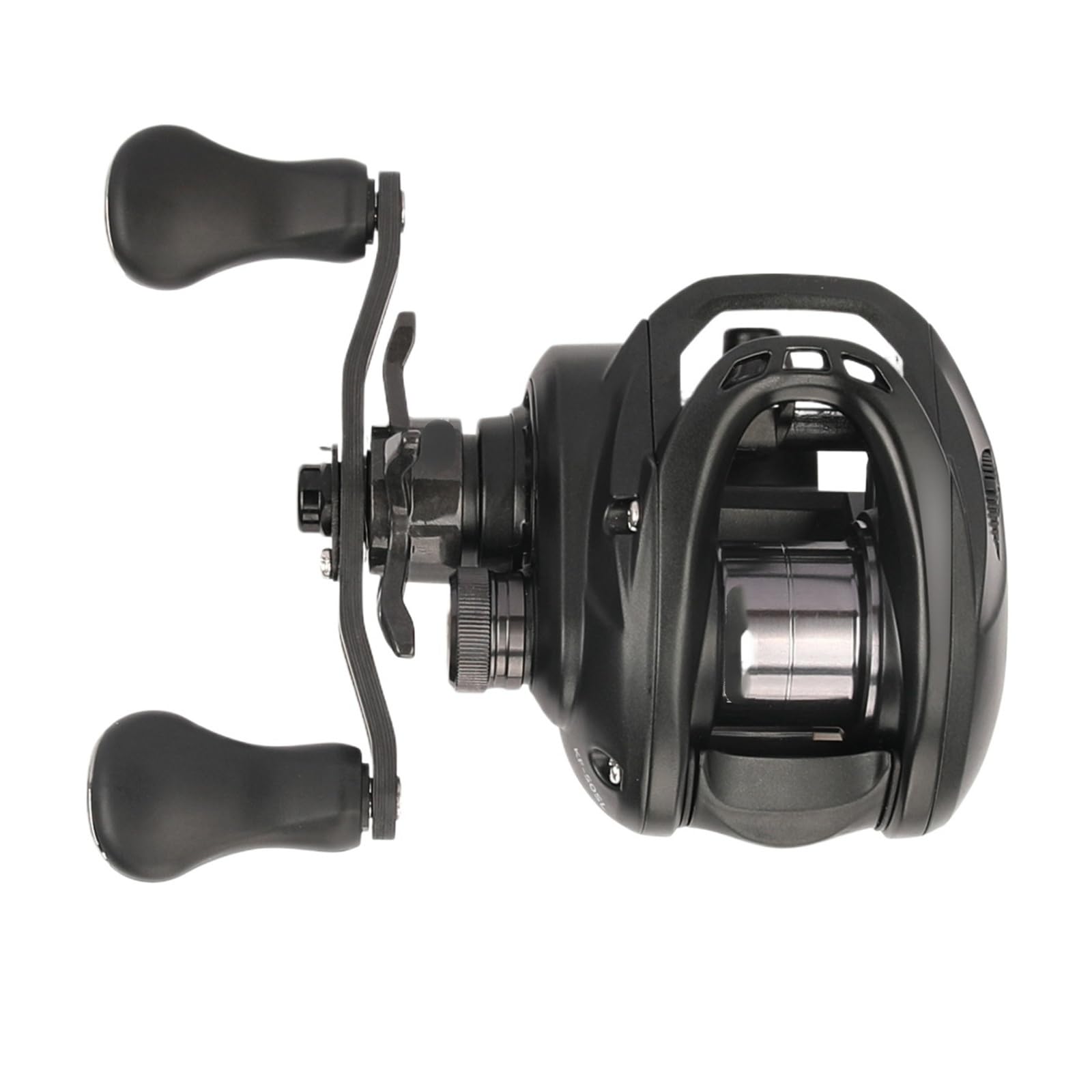 Mulinello da baitcasting, Dark Wolf Pro 50S, rapporto di trasmissione 7.1:1, resistenza massima 4 kg