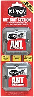 FERRIS | Ant Killer Bait Station Destroys Ants and their Nests | Traps used Indoors & Outdoors for Homes & Garden | Strongest Ant Control System - Clean and Easy to Use, Creates No Mess