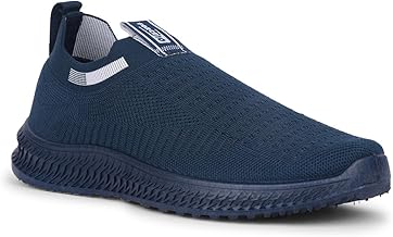 Liberty Force10 ROKKY-4 Non-Lacing Walking Shoes for Men with PVC Sole| Suitable for Jogging, Workout, Gym & Outdoor Activity | Stylish, Lightweight & Comfortable Footbed | Sports Footwear