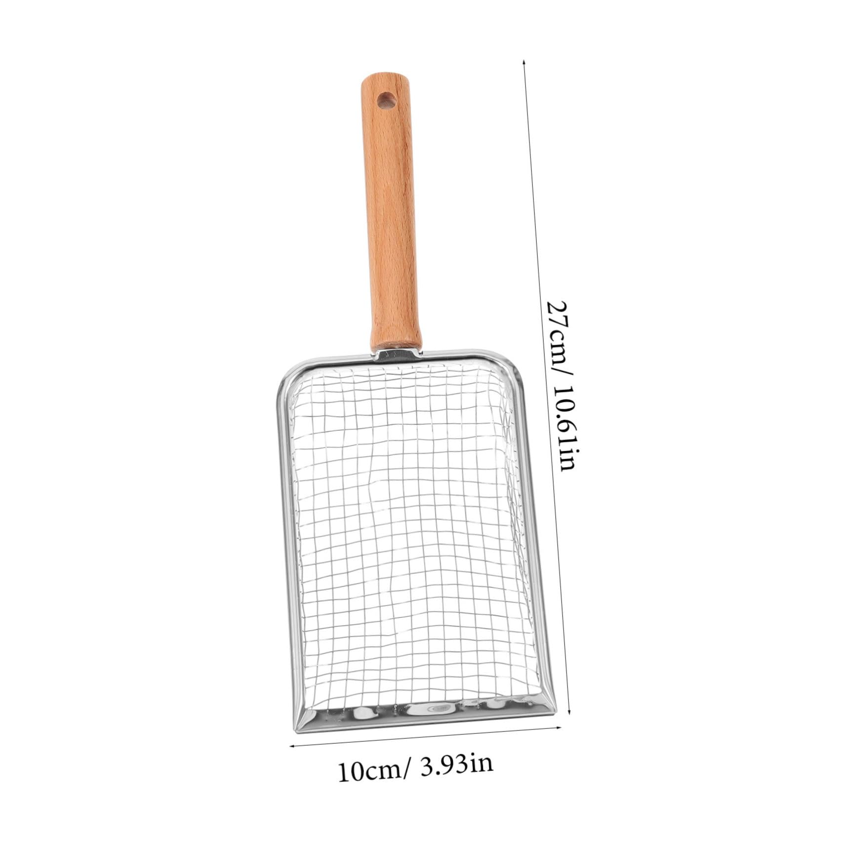 Hemoton Cat Litter Scoop with Handle Durable Cat Waste Shovel for Quick Cleanup of Cat Litter Box Present for Cat Owners