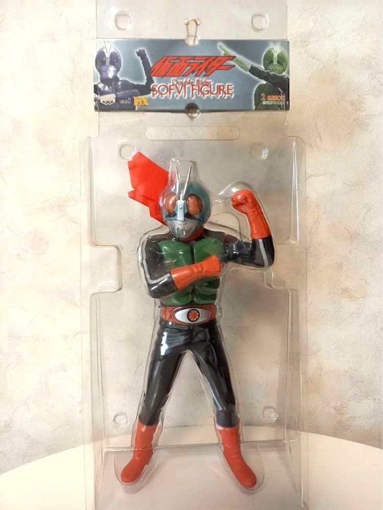 Amazon.co.jp: 仮面ライダー 仮面ライダー ダブルライダー DX ソフビ