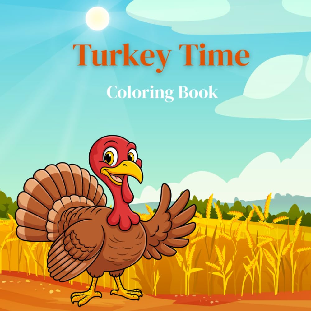 Turkey Time Coloring Fun