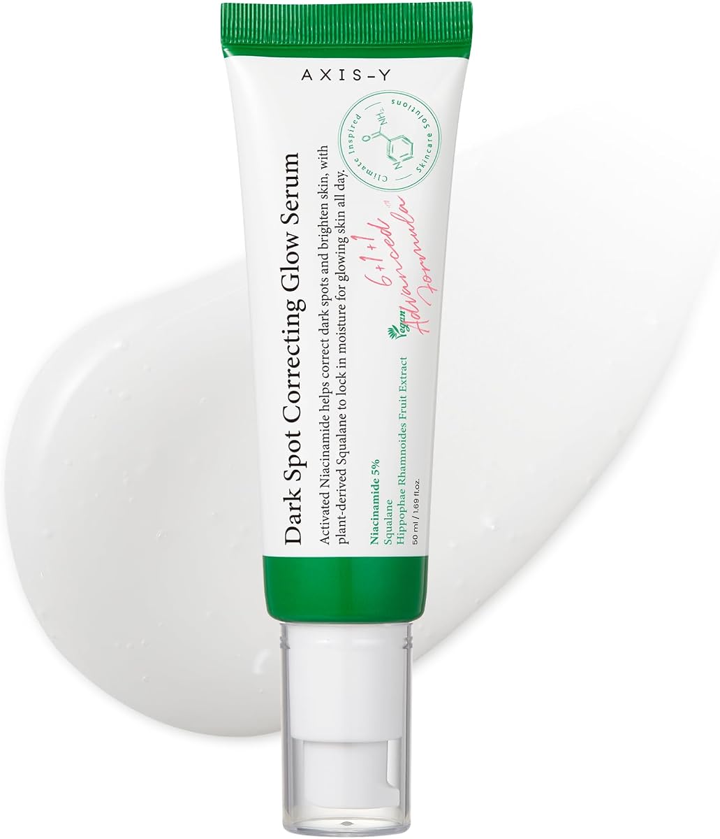 AXIS-Y Dark Spot Correcting Glow Serum - 5% Niacinamide Dark Spot Remover For Face - Vegan Korean Skin Care Niacinamide Serum for All Skin Types (1.69 fl. oz.)