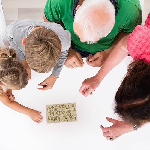 Miniatura 5 de You're Going to Be a Grandma - Rompecabezas de madera de tilo de 15 piezas, anuncio sorpresa de embarazo