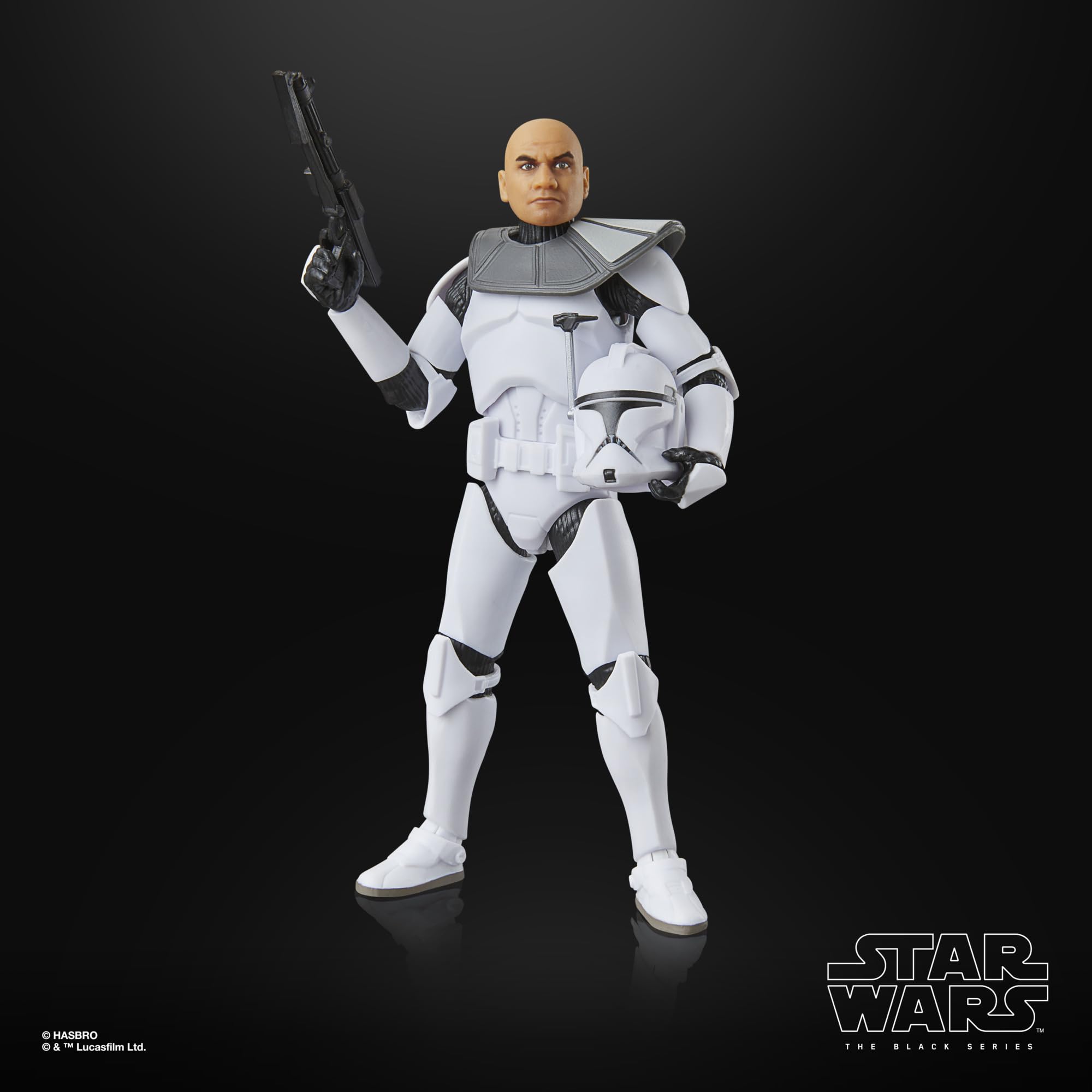 Star Wars The Black Series, Set Clone Trooper, Guerra de los Clones, Figura de acción Premium Coleccionable de 15 cm