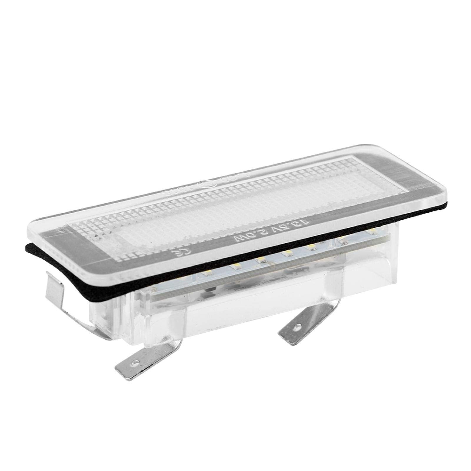 luci targa smart 450 + Luce Targa, 2 pezzi Numero di Targa Automobilistica Luce Fredda LED Light Lamp Adatto per Smart Fortwo W450 W451 W453