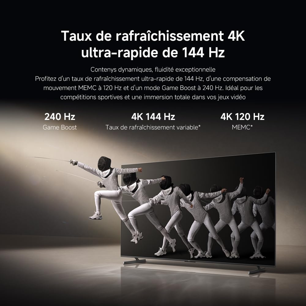 XIAOMI TV Max 85 2025, Google TV, 85 inch, QLED, 144Hz, Smart TV, Dolby Vision
