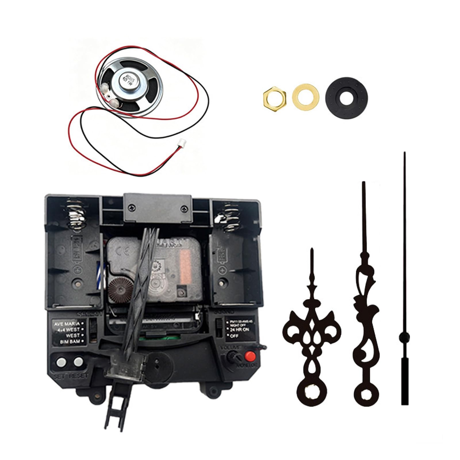 ZEPFJHE Pendulum Clock Movement Swing Wall Clock Motor Mechanism Repair for Swinging Wall Repair Parts
