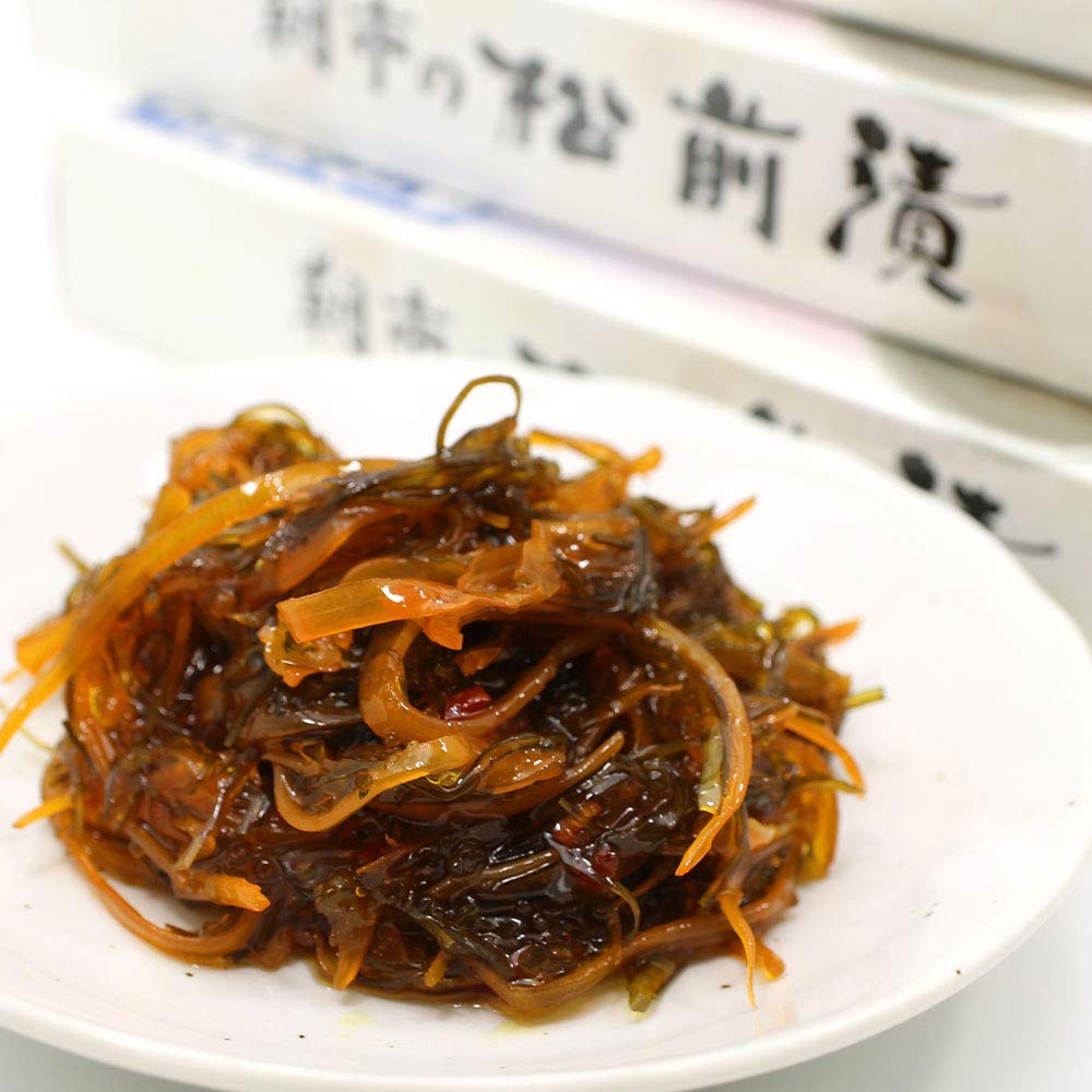 Amazon.co.jp: 函館朝市 松前漬け 170g×3箱セット (R) | 数の子入り