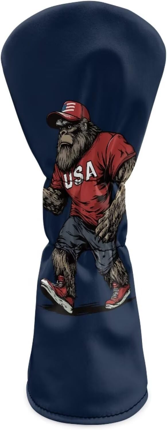 Golf Club Head Covers, Golf Headcover for Club Protection, Premium PU Leather, Golf Accessories Easy to Use image 2