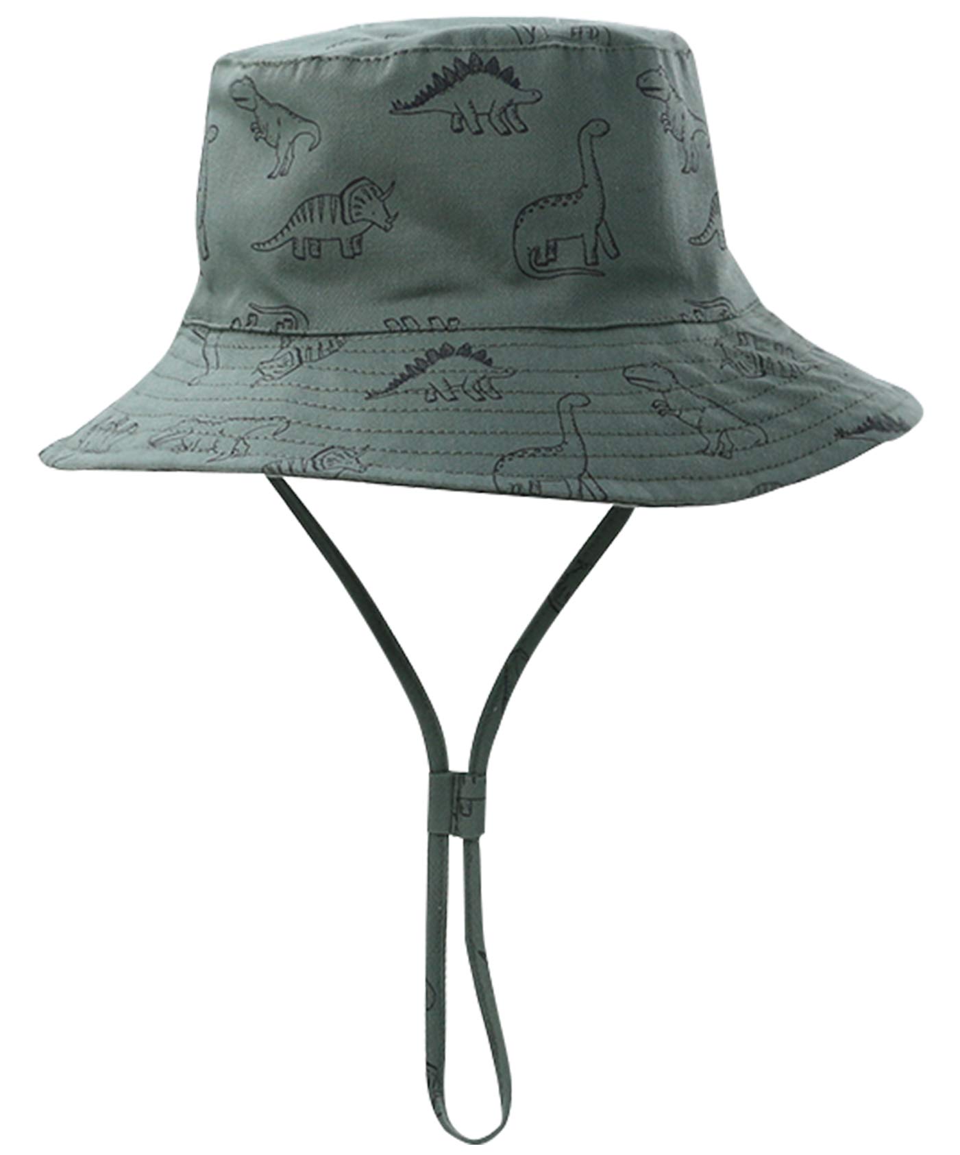 Happy Cherry Sombrero del Sol Verano Bebé Niño Niña Gorro de Pescador con ala Protección Solar para Vacaciones al Aire Libre Infantil Gorra de Playa Anti UV Bucket Hat - 0-10 Años