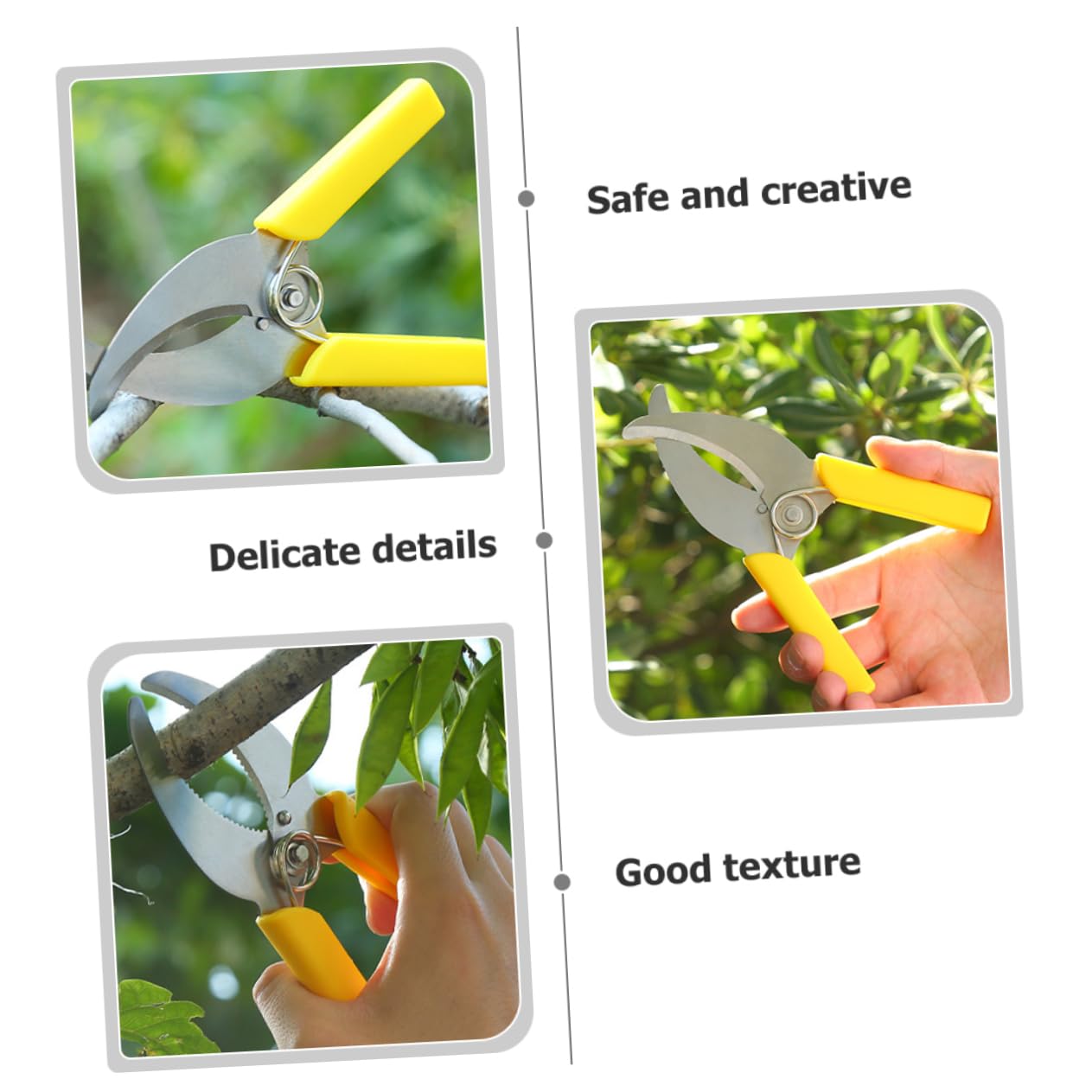 Abaodam 2 Ensembles Cisailles À Ceinturer Outil À Main Pour L'annelage Des Arbres Fruitiers Sécateurs À Main De Jardin Outil De Décapage D'écorce D'arbre Plastique 2 Pièces * 2