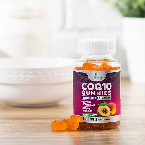 Miniatura 9 de CoQ10 Gummies, CoQ10 100 mg Supplement for Heart Health Support & Cellular Energy Production - Gluten Free Vegan & Non-GMO Antioxidant with Max