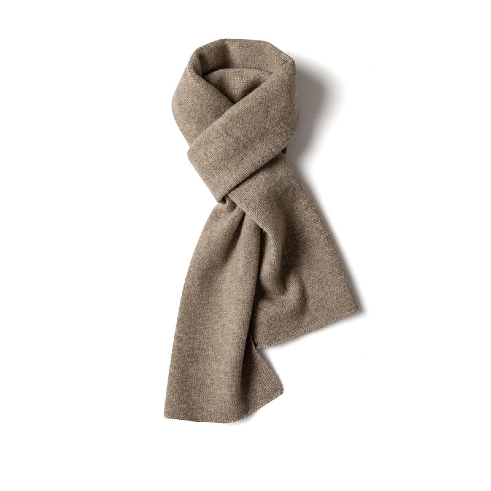Schal Schals Damen Herren Halstuch Mütze Kaschmir-Schal Für Damen Und Herren, Lang, Herbst Und Winter, Einfarbig, Gestrickt, Kaschmir, Herren-Hals, Paar, Geschenk