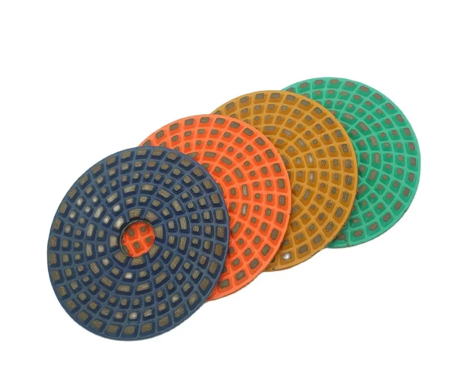 4-calowa nakładka polerska z metalowym spoiwem do tarczy polerskiej do granitu do tarczy szlifierskiej do betonu do tarczy polerskiej do podłóg(100_1PCS_4INCH 100MM)