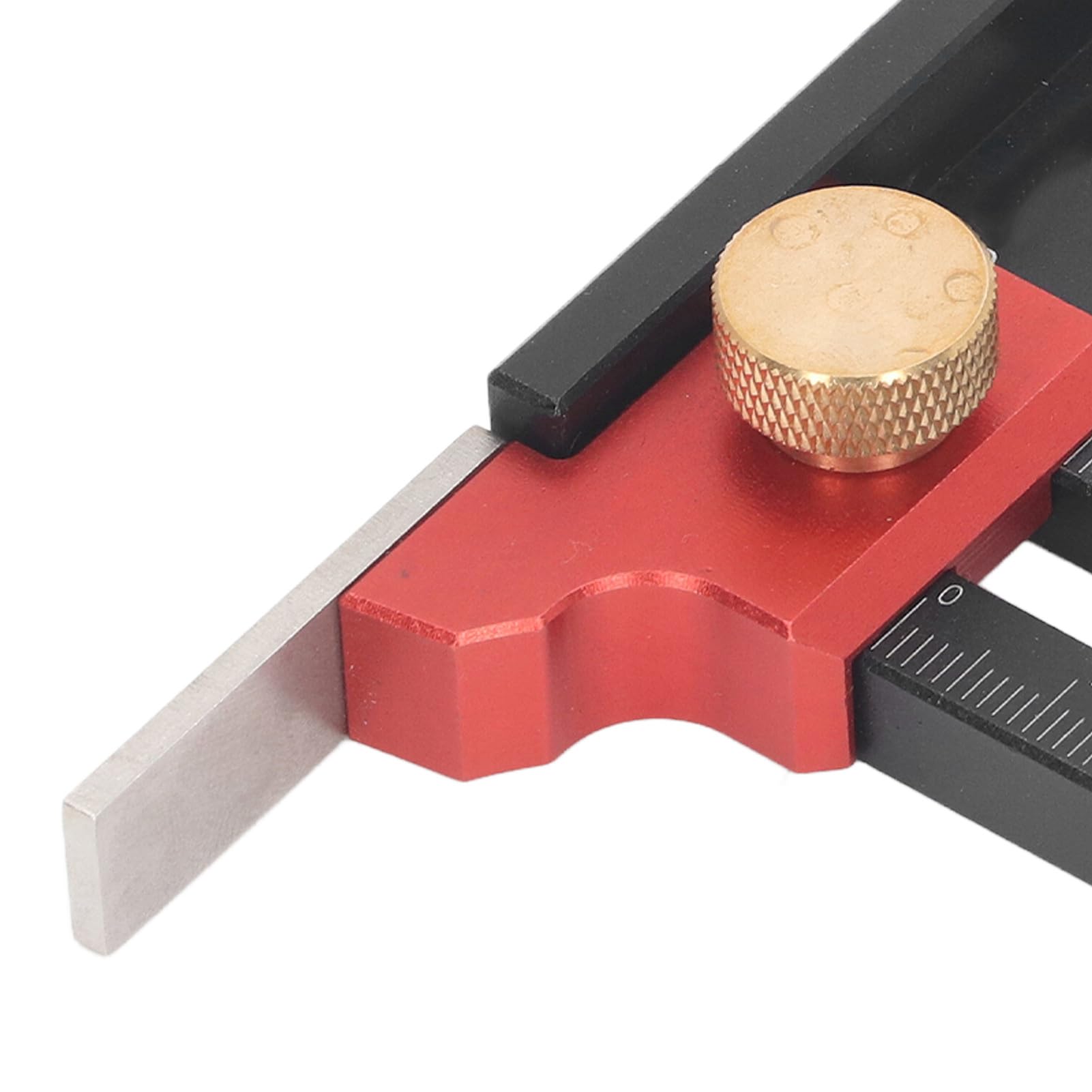 Multifunctional Aluminum Alloy Height Gauge, Depth Measuring Ruler, Design, for Woodworking Tools