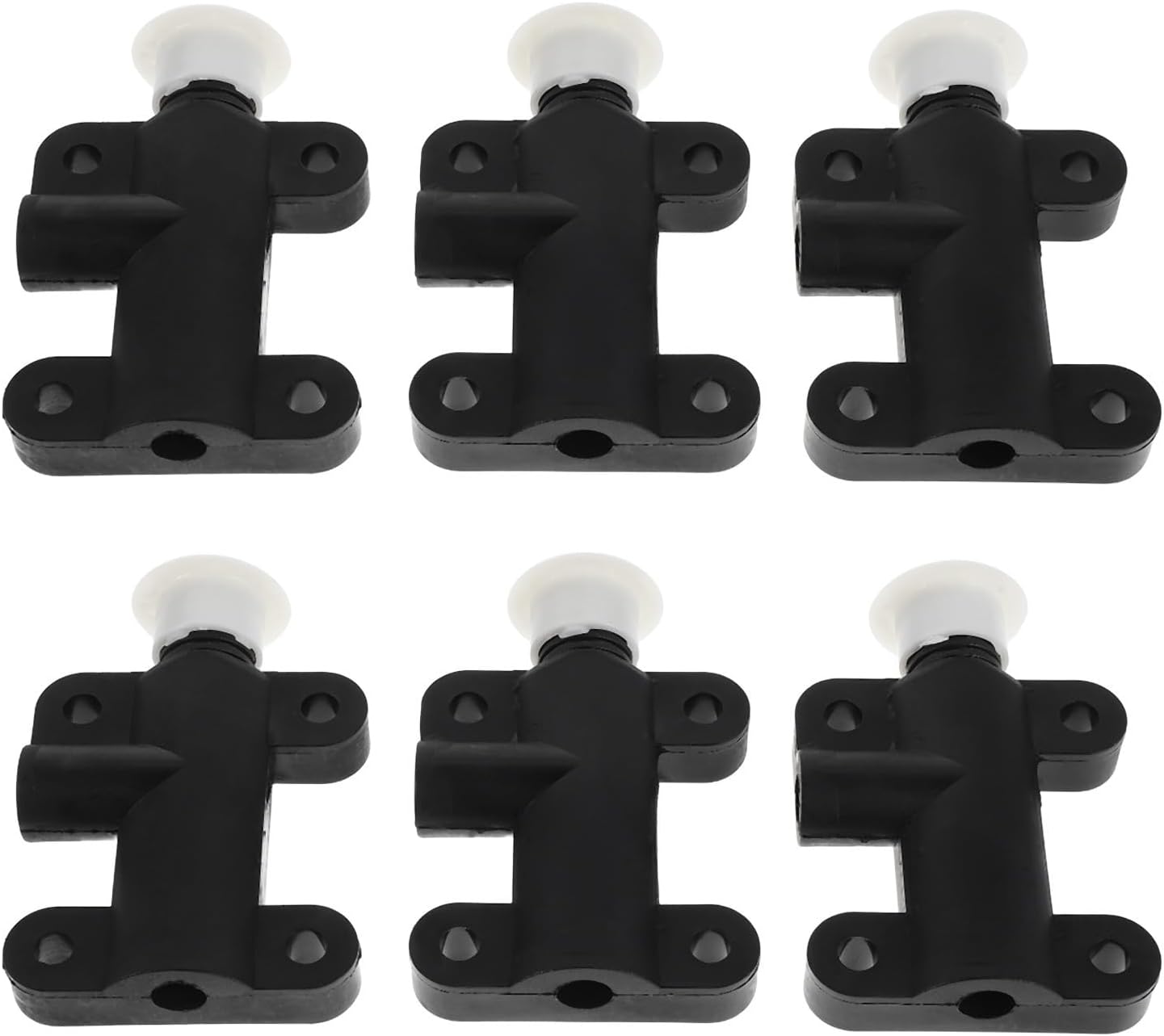 6pcs Beauty Bed Replacement Parts, Plastic Massage Bed Accessories